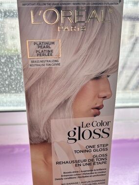 L'Oreal Paris Le Color Gloss One Step Toning Hair Gloss Treatment
